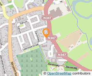Bekijk kaart van Sterrenweb  in Hellendoorn