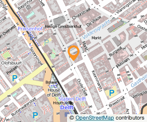 Bekijk kaart van Pizzeria Da Salvatore  in Delft