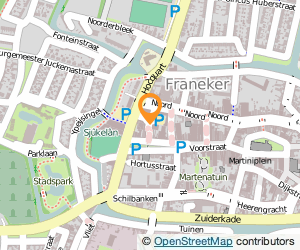 Bekijk kaart van Modelbouwcentrum Station Witmarsum in Franeker