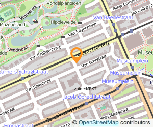 Bekijk kaart van Kosnova  in Amsterdam