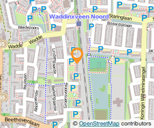 Bekijk kaart van Piet Hardendood  in Waddinxveen