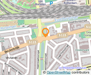 Bekijk kaart van Bouwkundig Organisatie Bureau J.W. de Groot in Rotterdam