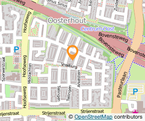 Bekijk kaart van Coöperatie O.K. Outlet UA  in Oosterhout (Noord-Brabant)