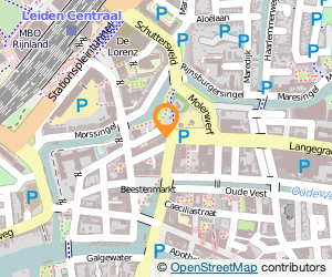Bekijk kaart van Coffee and Dreams Horeca-Exploitatie in Leiden