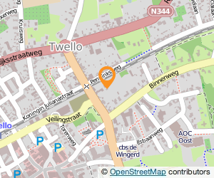 Bekijk kaart van Teken- & Adviesbureau Vegter  in Twello