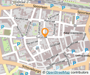 Bekijk kaart van 't Kantwinkeltje  in Tilburg