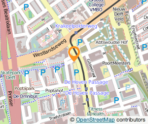 Bekijk kaart van V.O.F. Cafetaria 'Mega Snack'  in Delft