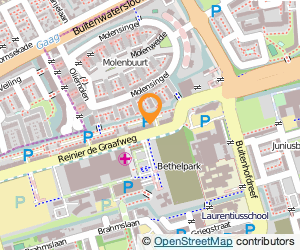 Bekijk kaart van Prins Taxi Onderneming (P.T.O.) in Delft