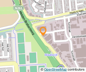 Bekijk kaart van Hofax B.V.  in Waalwijk