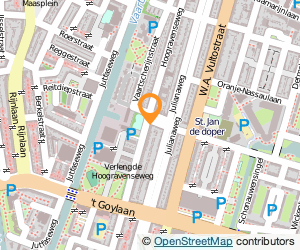 Bekijk kaart van Centrum voor Fysiotherapie en acupunctuur Hoograven in Utrecht