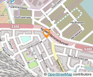 Bekijk kaart van Snackbar/Counter De Driehoek in Amsterdam