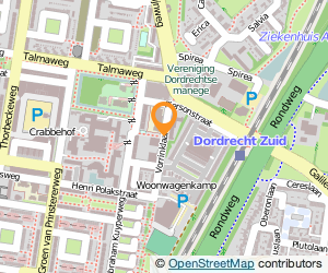 Bekijk kaart van Station Den Haag Moerwijk in Dordrecht