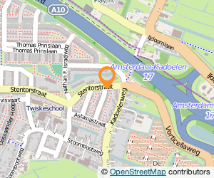 Bekijk kaart van A.S. Koster Aardappelhandel  in Amsterdam