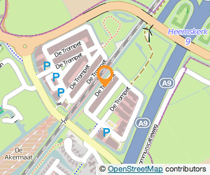 Bekijk kaart van Buur & Brakenhoff Belastingadviseurs in Heemskerk