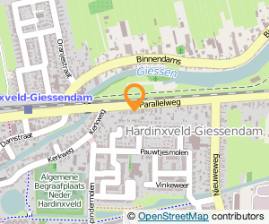 Bekijk kaart van R. Huisman  in Hardinxveld-Giessendam