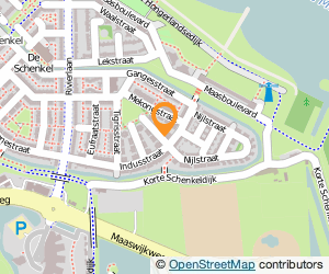 Bekijk kaart van Glazenwassersbedrijf M & D Bakker in Spijkenisse