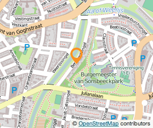 Bekijk kaart van Hamdi Admin.-, Boekhoud- en Belastingadviesbureau in Breda