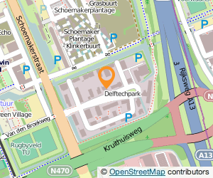 Bekijk kaart van HintTech B.V.  in Delft