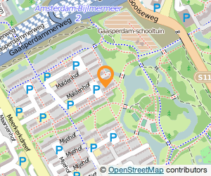 Bekijk kaart van gentlemen@work  in Amsterdam Zuidoost