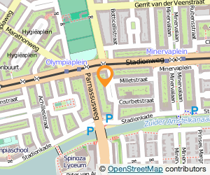Bekijk kaart van Eveline du Pon  in Amsterdam