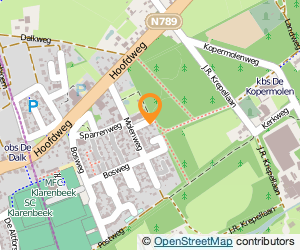 Bekijk kaart van Tegelzetbedrijf Hurenkamp  in Klarenbeek