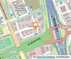 Bekijk kaart van Interwork in Delft