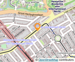 Bekijk kaart van Hampshire Hotel - 108 Meerdervoort in Den Haag