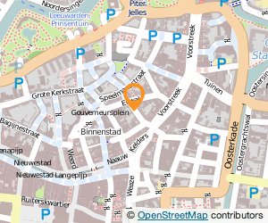 Bekijk kaart van JacobsVreeker  in Leeuwarden