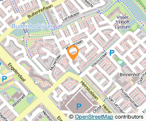 Bekijk kaart van Hans Vonkstraat  in Leiderdorp