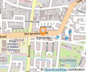 Bekijk kaart van Bakkerij Dikke Mik  in Breda