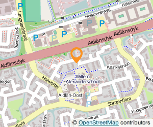 Bekijk kaart van Willem Alexanderschool  in Leeuwarden