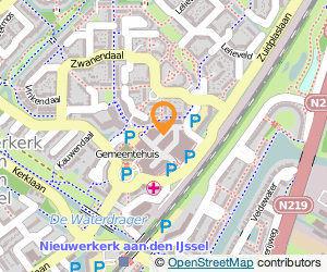 Bekijk kaart van Alice Stoffen & Handwerkhuis  in Nieuwerkerk aan den Ijssel