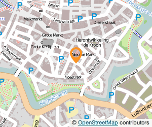 Bekijk kaart van V.O.F. Kapsalon Van der Worp  in Zwolle