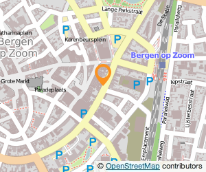 Bekijk kaart van Natuurwinkel in Bergen op Zoom