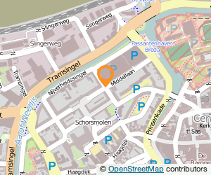 Bekijk kaart van V.I.P. Cosmetics in Breda
