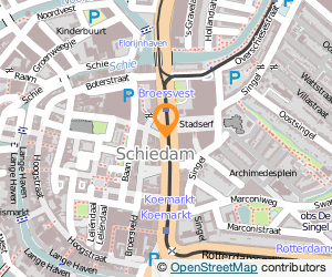 Bekijk kaart van Twitter Telecom  in Schiedam
