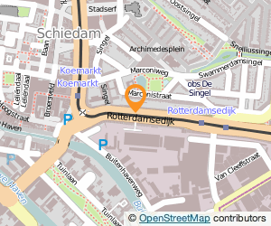 Bekijk kaart van Hairshop  in Schiedam