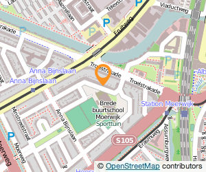 Bekijk kaart van Rijschool Wim van den Berg  in Den Haag