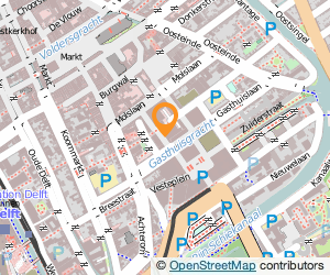 Bekijk kaart van Cosmo Hairstyling in Delft
