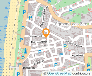 Bekijk kaart van Café-Restaurant-Partyservice 't Vlack in Egmond aan Zee