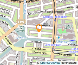 Bekijk kaart van Stichting Hospice in Amsterdam