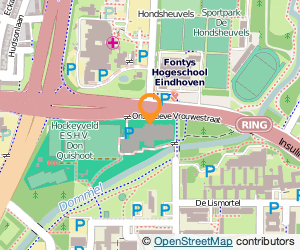 Bekijk kaart van Eindhovense Studenten Tennisvereniging 'Fellenoord' in Eindhoven