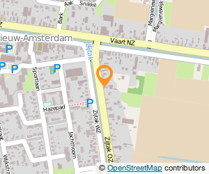 Bekijk kaart van Hoveniers- en klussenbedrijf De Zijtak in Nieuw-Amsterdam
