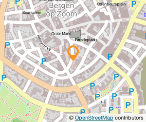 Bekijk kaart van Bizzb(e)e B.V.  in Bergen op Zoom
