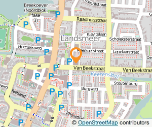 Bekijk kaart van Dansschool 'Roele'  in Landsmeer