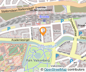 Bekijk kaart van Psychologen Praktijk C. den Otter in Breda