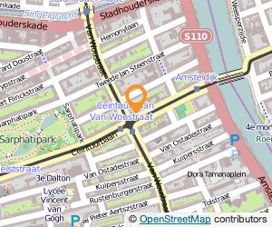 Bekijk kaart van Wok Huis in Amsterdam