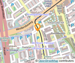 Bekijk kaart van Rombout Kappers in Delft