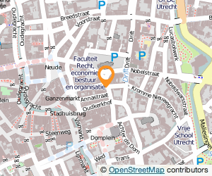 Bekijk kaart van The Hair Department  in Utrecht