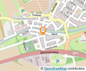 Bekijk kaart van Podotherapiepraktijk Basting in Goedereede
